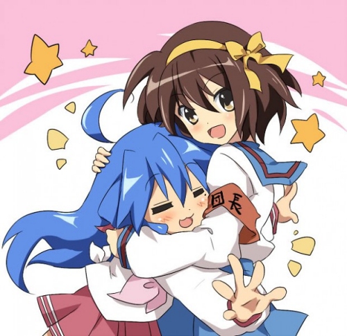 Printemps 2007 - Konata et Haruhi