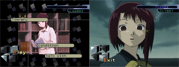 Serial Experiments Lain - interface