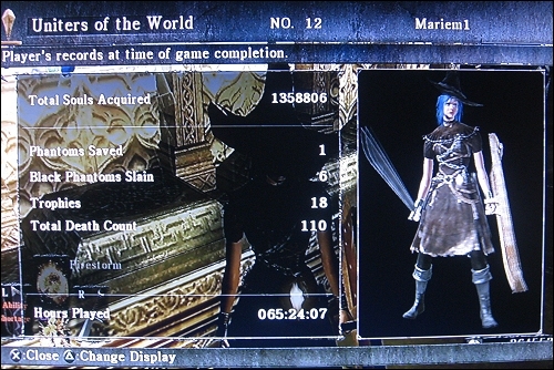 Demon's Souls -Stats