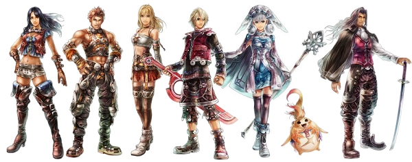 Xenoblade - Personnages principaux