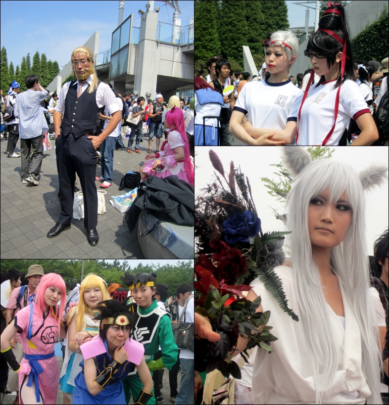 Comiket 78 - cosplay en vrac