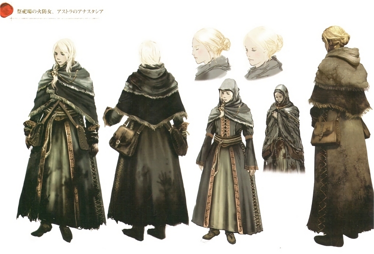 Dark Souls - Concept Art - Anastacia