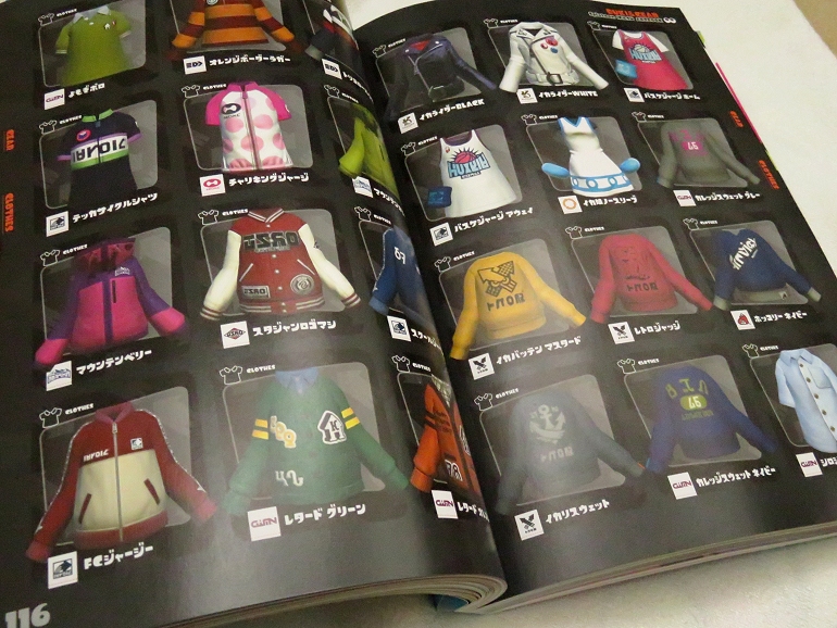 Splatoon Artbook - vêtements