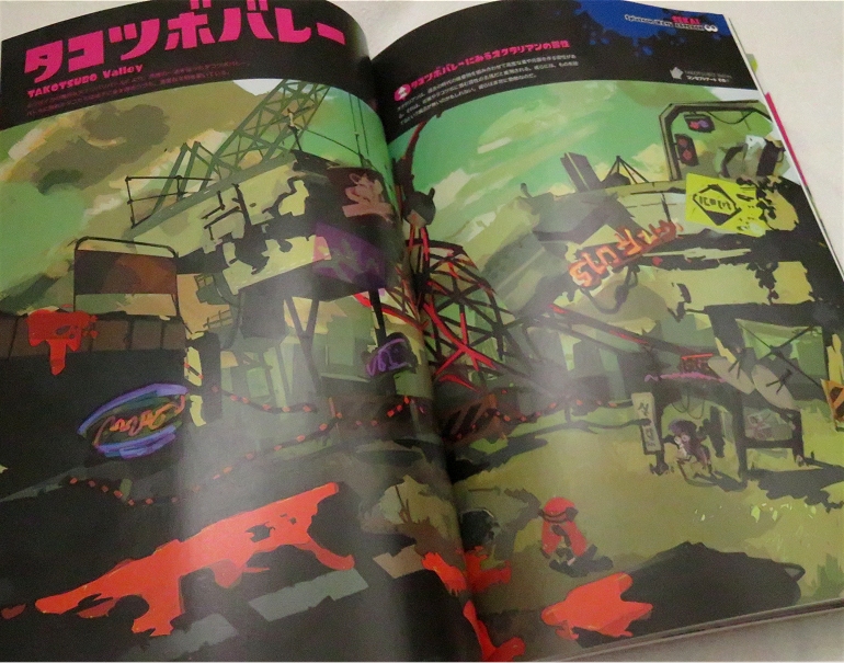 Splatoon Artbook - Décors