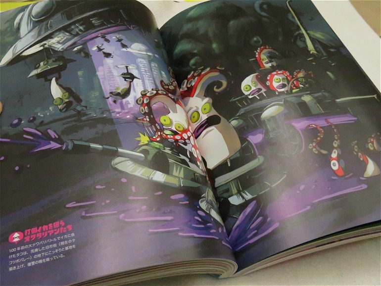 Splatoon Artbook - Décors