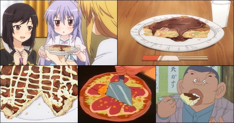 Okonomiyaki dans les anime