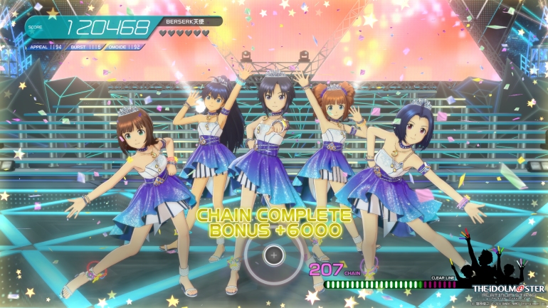 The Idolm@ster Platinum Stars - chain complete