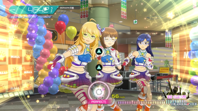 The Idolm@ster Platinum Stars - jeu de rythme