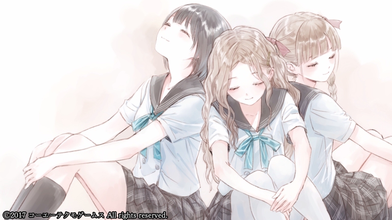 Blue Reflection - crédits de fin